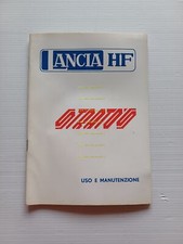 Lancia Stratos HF 1974 manuale