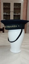 Cappello berretto militare della guardia di finanza colore blu con nastro 