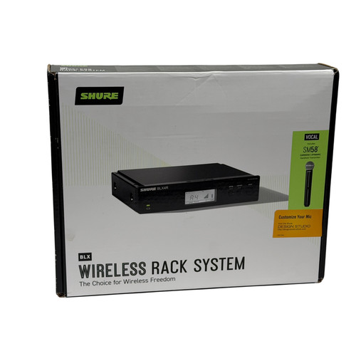 Shure blx24r sm58 sistema - blx24r/sm58,