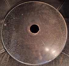 PARALUME A FORMA DI PIATTO  METALLO SMALTATO MODERNARIATO INDUSTRIALE ANNI 50