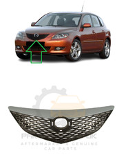 NUOVA PER MAZDA 3 HATCHBACK 2003 - 2007 GRIGLIA CENTRALE SUPERIORE ANTERIORE BP4M50710B33