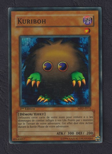 Kuriboh métal - yu-gi-oh!,