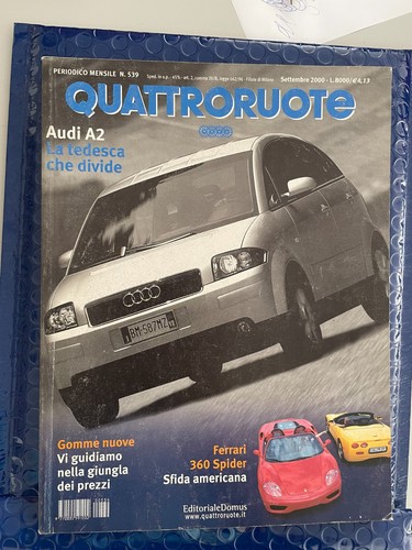 Rivista quattroruote settembre - quattroruote,