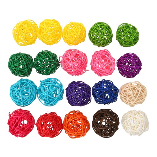 Palline vimini rattan 20 - in,