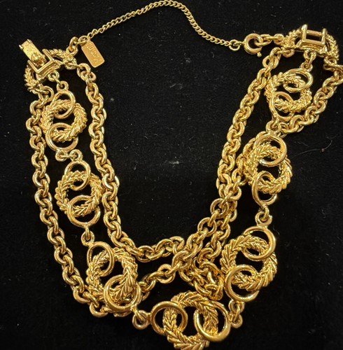 Bracciale grosso vintage monet - vintage,