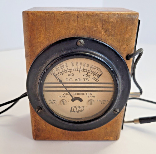 Vintage volt ohmmetro modello - vintage,