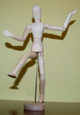 Manichino artistico • Legno