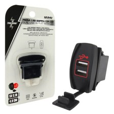 Presa usb doppia - presa,