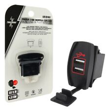 PRESA USB DOPPIA A INCASSO PER