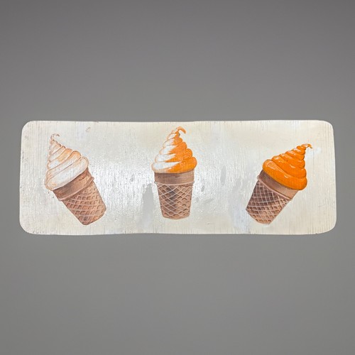 Insegna pubblicitaria gelato - insegna,