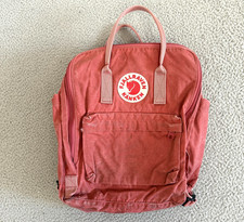 Zaino classico Fjallraven Kanken rosa vinile F borsa scuola zaino da giorno