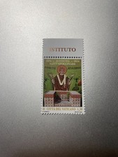 2024 Vaticano Singolo Francobollo Istituto Sant' Apollinare