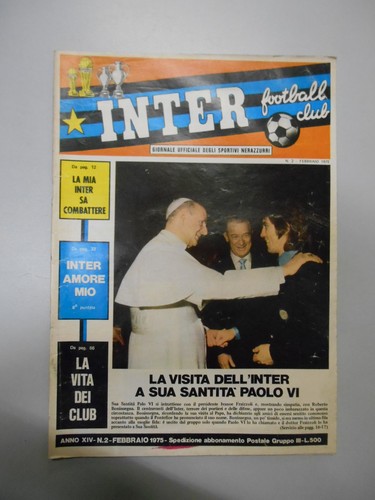 Inter football club 1975 - football, anno
