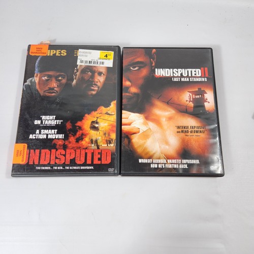 Undisputed and movie dvd - undisputed,