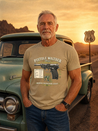 Shirt walther p38 - t-shirt,