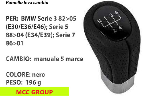 Pomello leva cambio marce - 5,