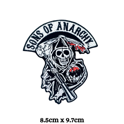 Sons anarchy skull biker - anarchy,