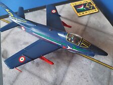 Fiat G.91 PAN Frecce tricolori 1/48 Italeri  with diorama ( cm 29 x 29 ) 1
