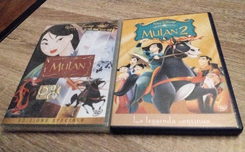 Dvd mulan - mulan, disney