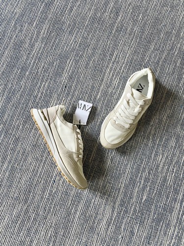 Sneakers zara ecrù - zara, sabbia
