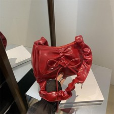 Borsa a mano con fiocco da