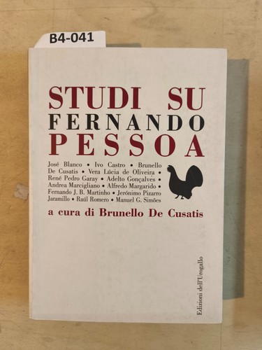 Studi fernando pessoa de - fernando,