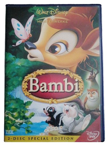 Walt disney bambi dvd - walt,