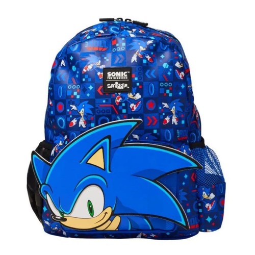 Sonic backpack character - sonic, nylon