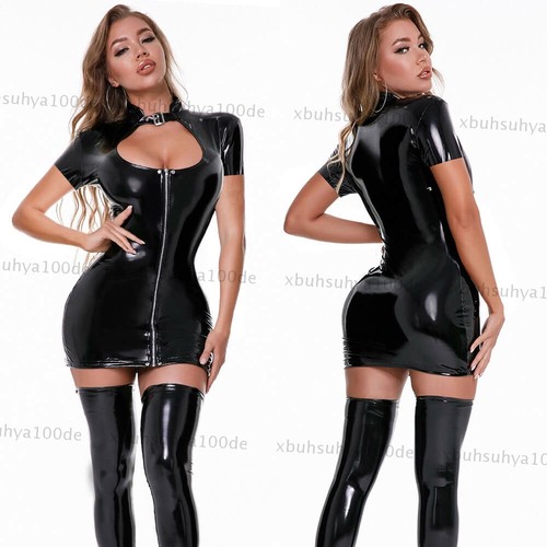 Mini abito body donna - sexy, pvc