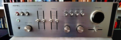Rotel 611 stereo integrated - rotel,