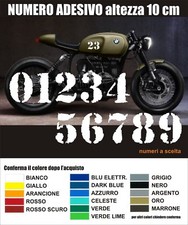 Numero adesivo personalizzato