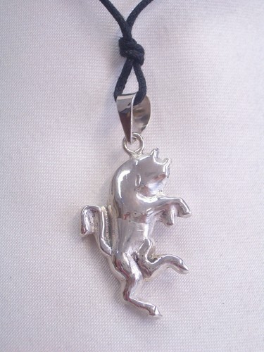 Toro ciondolo argento 925 - :,