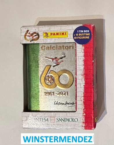 Tin box calciatori panini 2020 - tin,