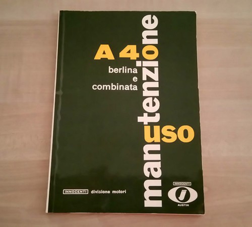Innocenti a40 libretto - a40, manuale
