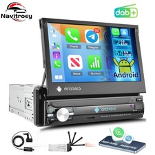DAB+ Carplay 1 DIN 7" Android