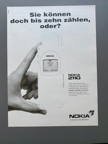 Nokia 2110 può contare - può,