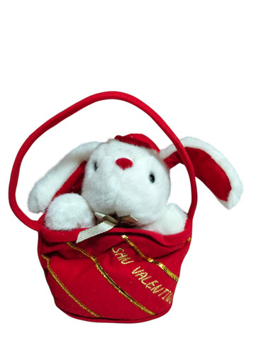 Peluche cestino san valentino - cestino,