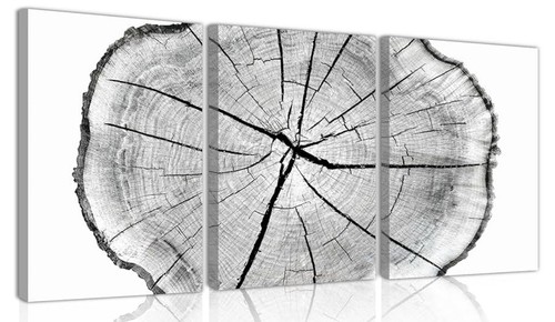 Anelli albero astratto stampa - anelli,