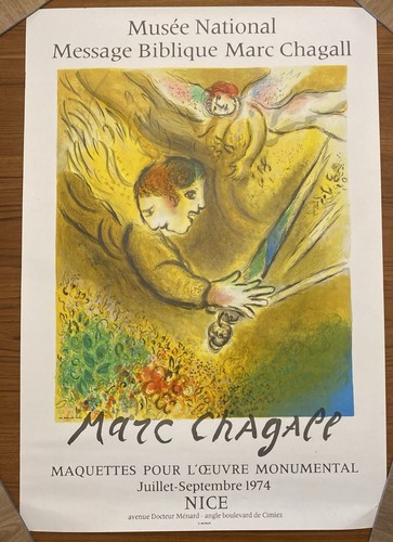 Marc chagall original poster - chagall,