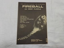 FIREBALL DEEP PURPLE SPARTITO