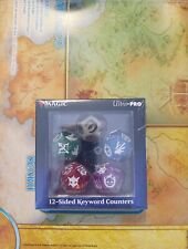 Lotto Mtg 1x Ultra Pro Keyword Counters - D12 (5) Mana Colors Magic The...
