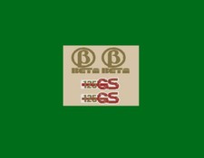 Beta 125 GS serie adesivi