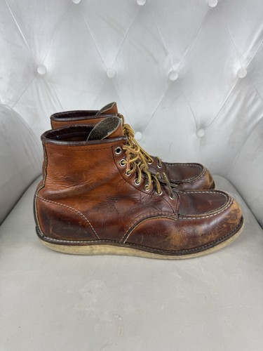 Stivali pelle mocassino red - in,