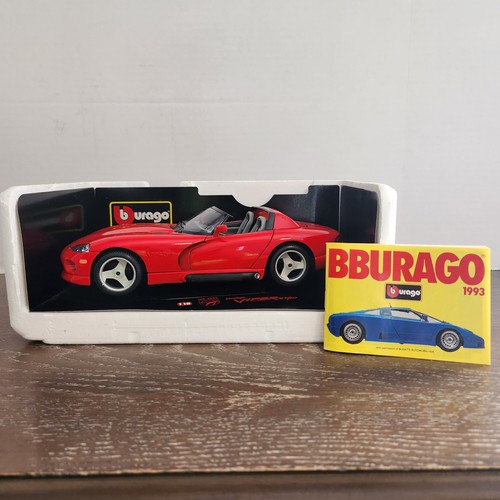Burago diamonds red 1992 - 1992, dodge