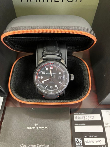 Come nuovo hamilton khaki - come,