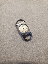 Cassa deco EBERHARD Staybrite anni '30 + quadrante settoriale