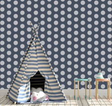 Dot STENCIL Polka Allover