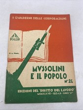 MUSSOLINI E IL POPOLO - ROMA