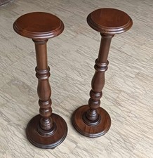 COPPIA COLONNETTE IN LEGNO