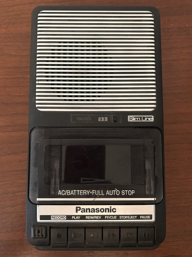 Panasonic 2102 registratore - panasonic, rq-2102